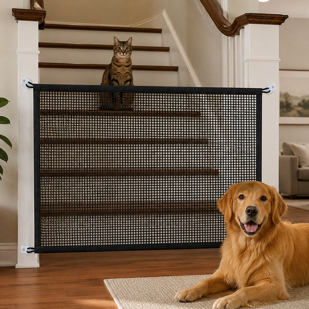 Pet Safety Fence for Doorways and Stairs
