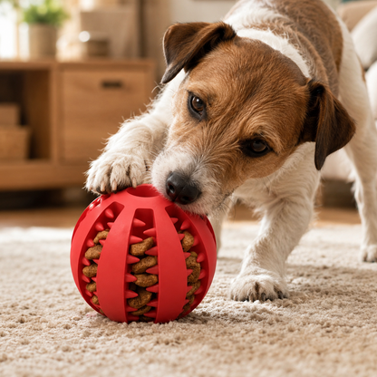 Interactive Dog Treat Ball