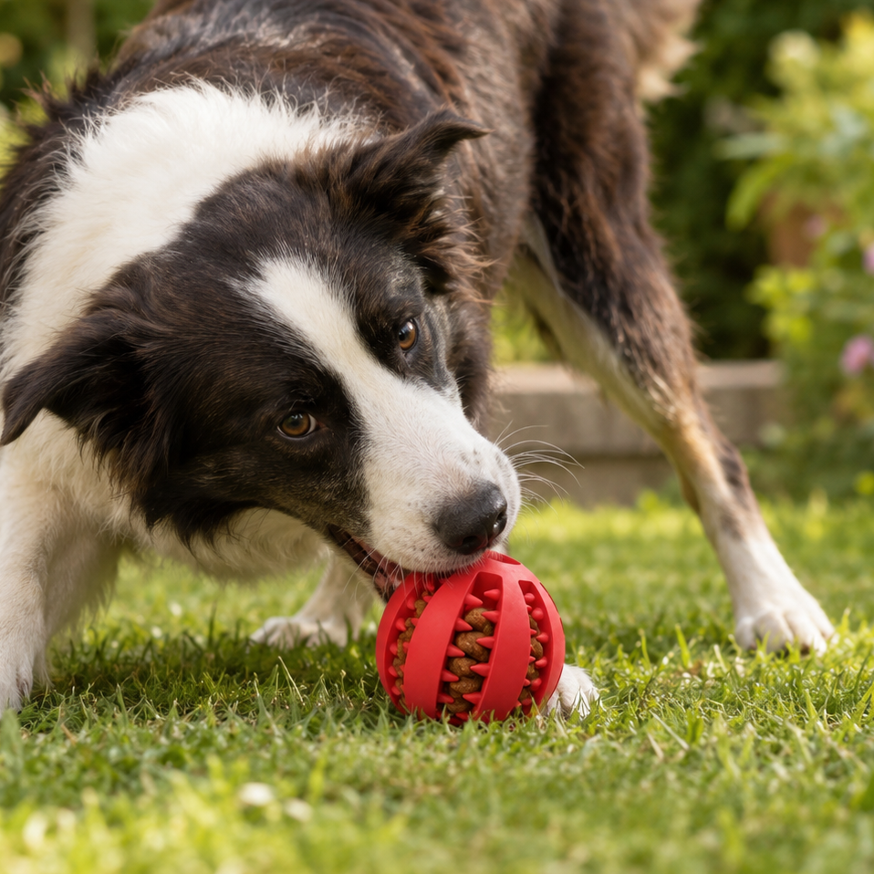 Interactive Dog Treat Ball