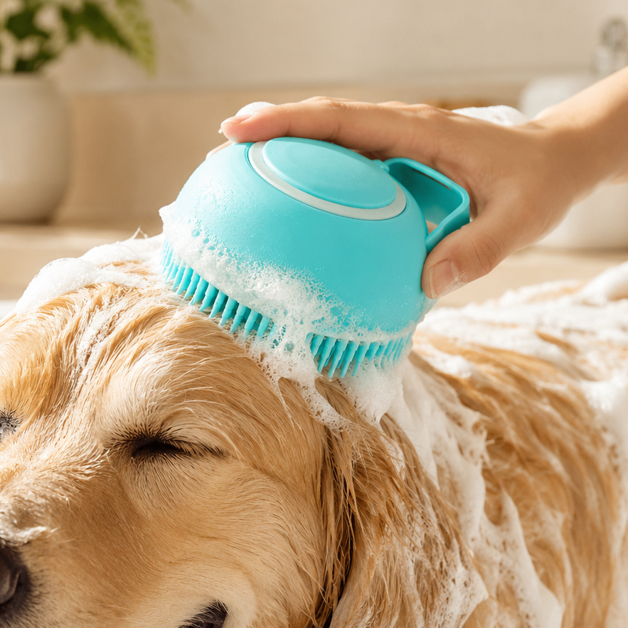 Silicone Pet Bath Brush